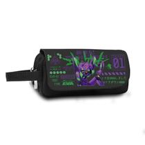 Bolsa de lápis Evanggelions Anime Caixa de lápis impermeável 130g Bolsa de lápis Evanggelions Anime Caixa de lápis impermeável 130g