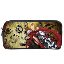 Bolsa de lápis Fullmetal Alchemist Edwards Elrics Oxford 22x5x11cm Bolsa de lápis Fullmetal Alchemist Edwards Elrics Oxford 22x5x11cm