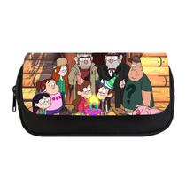 Bolsa de lápis Gravitys Falls Mabels Pines impermeável 22x11,5 x 10 cm