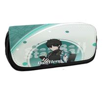 Bolsa de lápis Honkais Stars Rails Dans Hengs Poliéster 20x6,5x9cm