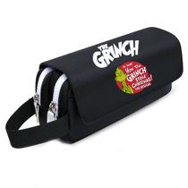 Bolsa de lápis Hows Grinchs Stoles Caixa de lápis de anime de Natal
