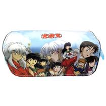 Bolsa de lápis Inuyashas Anime Big Capacity Waterproof PU Bolsa de lápis Inuyashas Anime Big Capacity Waterproof PU