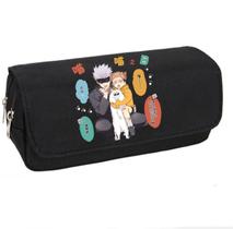Bolsa de lápis Jujutsus Kaisens Gojos Satorus Anime Pencil Box B