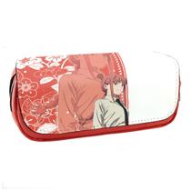 Bolsa de lápis Makimas Chainsaws Caixa de lápis masculina impermeável