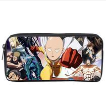 Bolsa de lápis Ones Punchs Mans Saitamas Caixa de lápis anime 22x11x5cm Bolsa de lápis Ones Punchs Mans Saitamas Caixa de lápis anime 22x11x5cm
