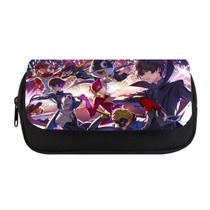 Bolsa de lápis Personas Amamiyas Rens Anime Caixa de lápis 22x11,5 x 10 cm