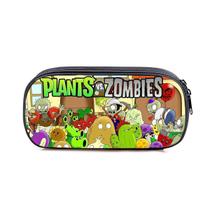 Bolsa de lápis Plants vs Zombies PVZ Plants Zombies Nylon 21x5x10cm
