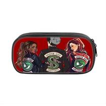 Bolsa de lápis Riverdales Anime Caixa de lápis de poliéster impermeável Bolsa de lápis Riverdales Anime Caixa de lápis de poliéster impermeável