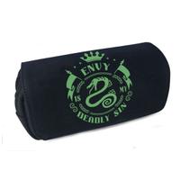 Bolsa de lápis Seven Deadly Sins Anime Nanatsu no Taizai Oxford Bolsa de lápis Seven Deadly Sins Anime Nanatsu no Taizai Oxford