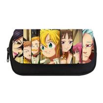 Bolsa de lápis Seven Deadly Sins Meliodas para crianças 22x11,5x10cm Bolsa de lápis Seven Deadly Sins Meliodas para crianças 22x11,5x10cm
