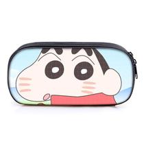 Bolsa de lápis Shins chans Anime Caixa de lápis impermeável 21,5 x 5 x 10 cm