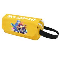 Bolsa de lápis SK8 Rekis Snows Anime Big Capacity Star 20x10x6cm Bolsa de lápis SK8 Rekis Snows Anime Big Capacity Star 20x10x6cm