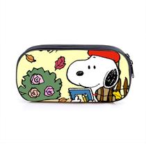 Bolsa de lápis Snoopys Anime de poliéster de grande capacidade impermeável Bolsa de lápis Snoopys Anime de poliéster de grande capacidade impermeável