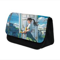 Bolsa de lápis Suzumes no Tojimaris Cartoon Anime Case Bolsa de lápis Suzumes no Tojimaris Cartoon Anime Case