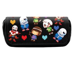 Bolsa de lápis Undertale Sans Papyrus Cartoon Anime 20x10x7,5cm Bolsa de lápis Undertale Sans Papyrus Cartoon Anime 20x10x7,5cm
