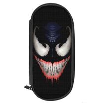 Bolsa de lápis Venoms Anime Pencil Box de poliéster de grande capacidade Bolsa de lápis Venoms Anime Pencil Box de poliéster de grande capacidade