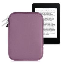 Bolsa de leitura eletrônica kwmobile Neoprene tamanho 6, lavanda universal