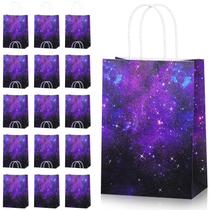 Bolsa de lembrancinhas Pajean Galaxy Space Party Favors 16 unidades com alça