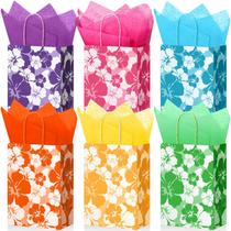 Bolsa de lembrancinhas Teling Hibiscus com tema havaiano, 36 unidades