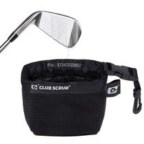 Bolsa de limpeza de tacos e bolas de golfe Club Scrub Pro Black