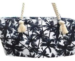 Bolsa De Lona C Alca De Corda Sacola De Praia Coqueiro