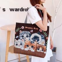 Bolsa de Lona Casual Bolsa de Ombro Resistente e Estilosa