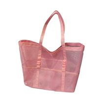 Bolsa De Lona Leve E De Grande Capacidade Para Praia, Deslocamento E Compras