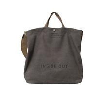Bolsa de lona UICIOP, bolsa de trabalho casual de ombro, cinza Bolsa de lona UICIOP, bolsa de trabalho casual de ombro, cinza