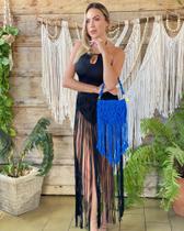 Bolsa de macramê boho chic personalizada