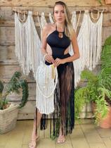 Bolsa de macramê boho chic personalizada praia