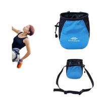 Bolsa De Magnésio Ajustável E Impermeável Para Escalada, Armazenamento Antiderrapante De Pó De
