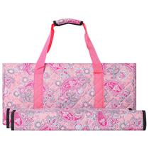 Bolsa de Mahjong GUSTARIA vazia rosa impressa com duas embalagens