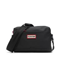 Bolsa de mano Hunter Everyday tipo cruzada negra 24,5x8,5x17,5 cm