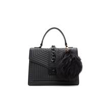 Bolsa de Mão ALDO Jerilini com Alça Superior Preta Sintética para Mulheres Bolsa de Mão ALDO Jerilini com Alça Superior Preta Sintética para Mulheres