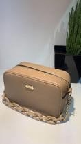 Bolsa de mão bege