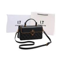 Bolsa De Mão De Luxo Para Mulheres Com Design De Grade De Diamante, Pequena E Quadrada, Bolsa Bolsa De Mão De Luxo Para Mulheres Com Design De Grade De Diamante, Pequena E Quadrada, Bolsa