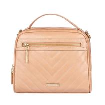 Bolsa de mão em couro liso Lara Bolsa de mão em couro liso Lara