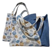 Bolsa De Mão Estilo Japonês Origami Em Algodão Tamanho G Bolsa De Mão Estilo Japonês Origami Em Algodão Tamanho G