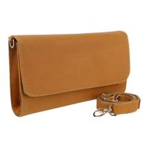 Bolsa De Mão Feminina Couro Legítimo Baú Alça Transversal Removivel Caramelo Bolsa De Mão Feminina Couro Legítimo Baú Alça Transversal Removivel Caramelo