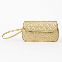 Bolsa de Mão Feminina Vermelha Zup Couro Matelassê Clássico e Elegante