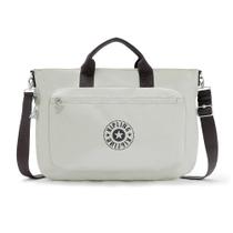 Bolsa De Mão Kipling Miho M 14 Litros Off White Bolsa De Mão Kipling Miho M 14 Litros Off White
