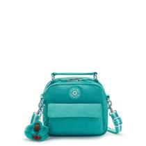 Bolsa De Mao Kipling Puck Turqoise Sea C Bolsa De Mao Kipling Puck Turqoise Sea C