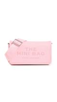 Bolsa de mão Marc Jacobs The Leather Mini Bag Ribbon Pink Bolsa de mão Marc Jacobs The Leather Mini Bag Ribbon Pink