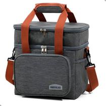 Bolsa De Mão Mochila Térmica Multiuso Viagem Praia Piscina Isolamento Térmico Alta eficiência transversal Cooler