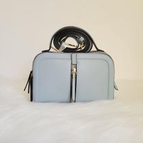 Bolsa de mão retangular azul