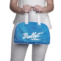 Bolsa de Mão Só Dança BG-762 Com Gliter Azul Feminina