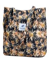Bolsa de mão TOPASION Sacola de veludo pequeno girassol 34x32x11cm Bolsa de mão TOPASION Sacola de veludo pequeno girassol 34x32x11cm
