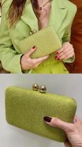 Bolsa de mão verde lima