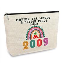 Bolsa de maquiagem ancpeany Sweet 16, presente de aniversário para meninas Bolsa de maquiagem ancpeany Sweet 16, presente de aniversário para meninas