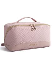 Bolsa de maquiagem BAGSMART Travel Resistente à Água Cosmetic Pink